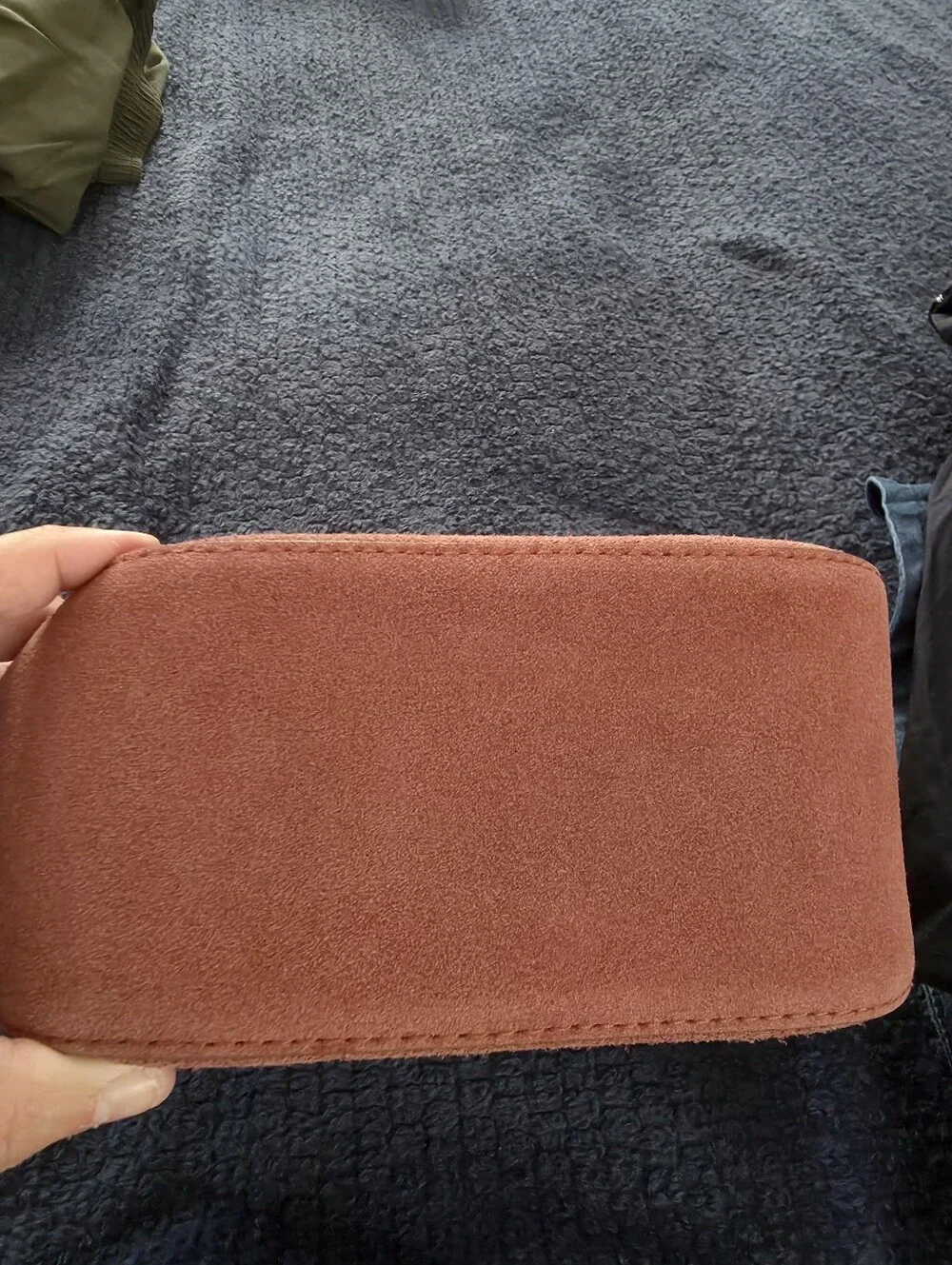 NWT Madewell The Sculpted Metal Wristlet Bag